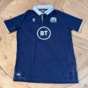 Macron Scotland Scottish Kids Rugby Jersey, Size Youth XL, age 12-14